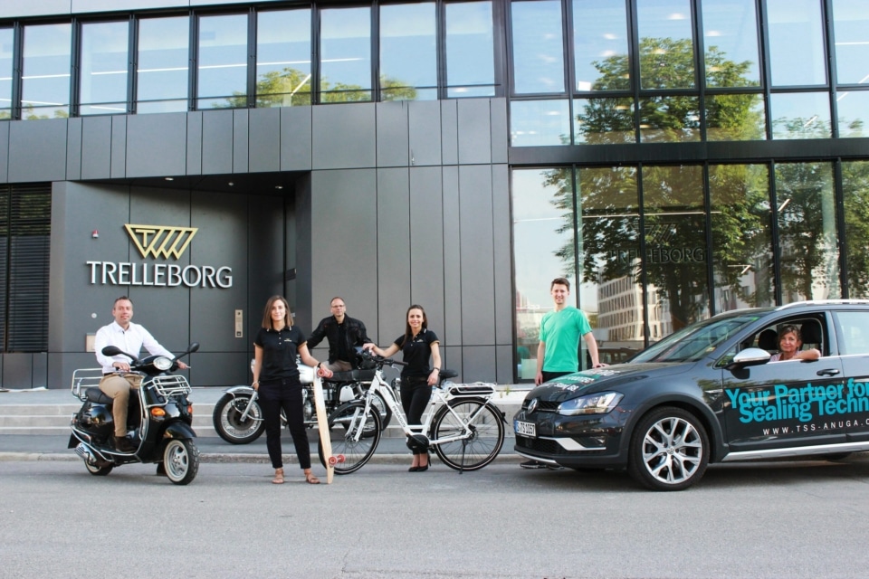 Betriebliches Mobilitätsmanagemet bei Trelleborg: Ein Reigen an Anreizen